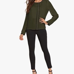 NEW Women’s Silk Long Sleeve Top